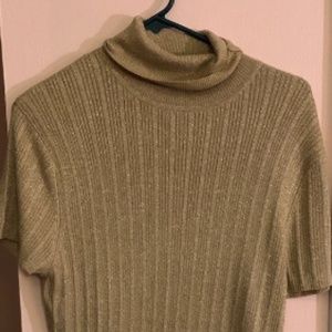 Apt 9 Plus Size Short Sleeved Gold Sweater